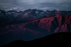 aerial photo of brown moutains jigsaw puzzle