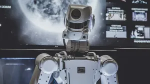 white robot jigsaw puzzle