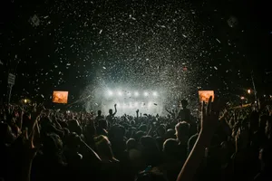 people gathering on concert field jigsaw puzzle