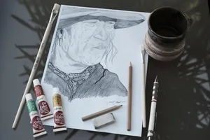 drawing jigsaw puzzle