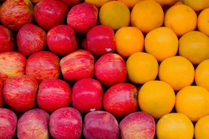 a pile of apples and oranges sitting next to each other jigsaw puzzle