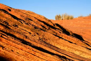 a close up of a rock formation in the desert jigsaw puzzle