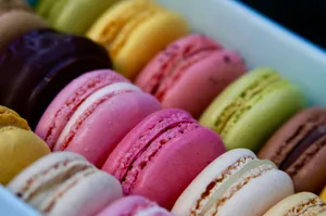 assorted-color French macarons jigsaw puzzle