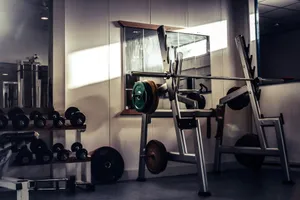 barbell on rack jigsaw puzzle