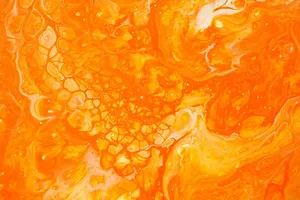 orange and yellow abstract painting jigsaw puzzle