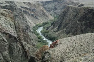 a river running through a canyon jigsaw puzzle