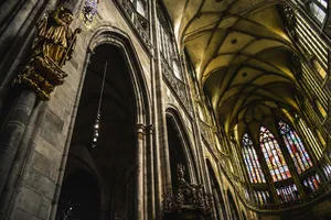 low angle photography of religious statue inside church jigsaw puzzle