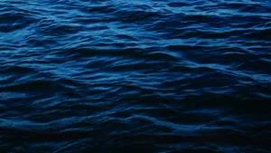 Captivating deep blue ocean surface with gentle ripples at dusk, perfect for tranquil backgrounds. jigsaw puzzle