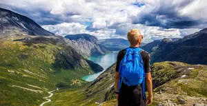 backpacker jigsaw puzzle