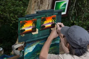 painting jigsaw puzzle