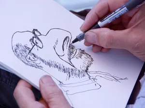 drawing jigsaw puzzle