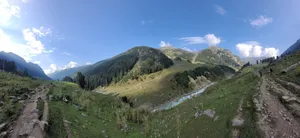 a river running through a valley jigsaw puzzle