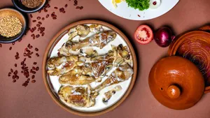 cooked food on white ceramic plate jigsaw puzzle