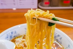 a bowl of noodles with chopsticks sticking out of it jigsaw puzzle