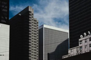 a group of tall buildings sitting next to each other jigsaw puzzle
