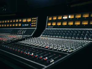 two black audio mixers jigsaw puzzle