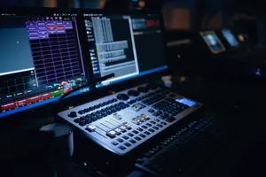 flat screen monitor turned-on jigsaw puzzle