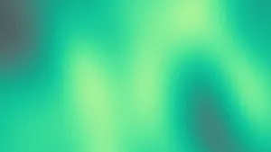 Abstract green and teal blurred background jigsaw puzzle