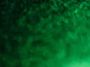 Blurred green bokeh lights creating an abstract organic texture. jigsaw puzzle
