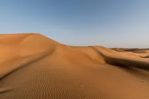 brown sand dune in desert jigsaw puzzle