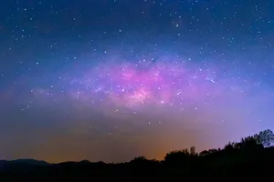 a night sky with a lot of stars jigsaw puzzle