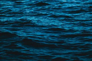 Serene view of blue ocean waves, showcasing natural beauty and tranquility of sea water. jigsaw puzzle